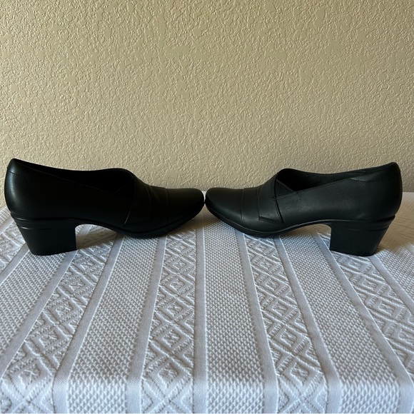 Clarks Ultimate Comfort Collection Black Slip on Shoes Size 12 - Picture 6 of 11